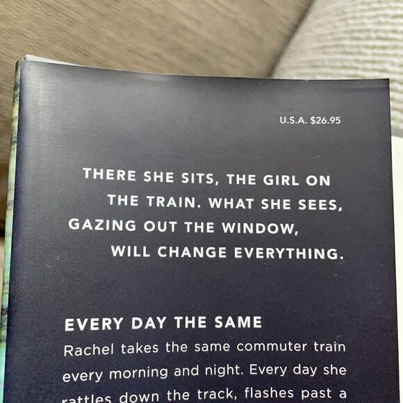 Paula Hawkins Hardcover Book, “The Girl on the Train” - Picture 9 of 14